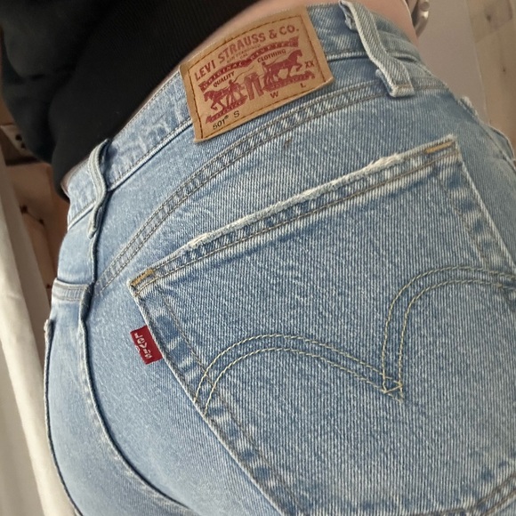 Levi's Denim - Lightwash Levi's 501 jeans